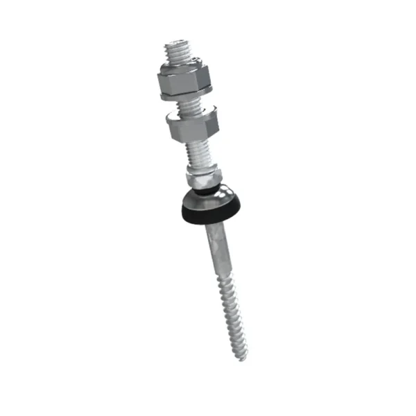 EJOT - Adjustable Anchor Bolt for Steel Roofing -110mm - EJOT-8.0-110